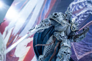 Arthas Menethil Cosplay Figure Wallpaper