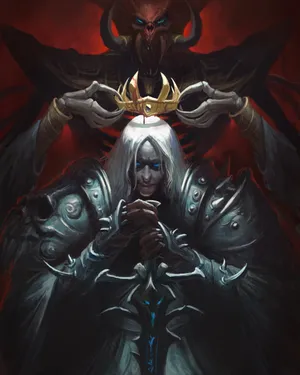 Arthas Menethil Lich King Coronation Wallpaper