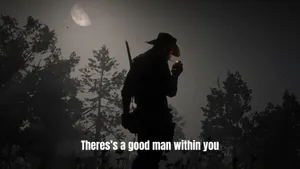 Arthur Morgan Inspirational Quote Wallpaper