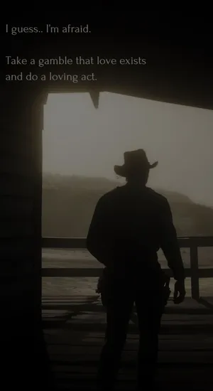 Arthur Morgans Fear And Love Wallpaper