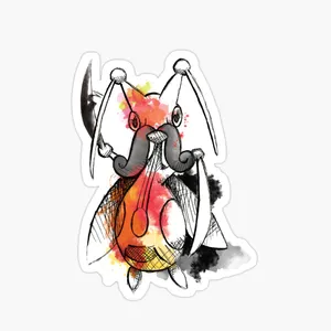 Artistic Abstract Illustration Of Kricketune Wallpaper