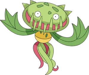 Artistic Depiction Of Pokemon, Carnivine Wallpaper