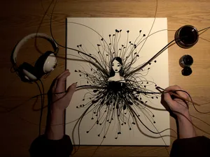 Artistic Inspirationand Music Wallpaper