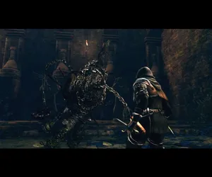 Artorias The Abysswalker In Action Wallpaper