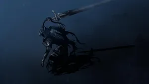 Artorias The Abysswalker In An Intense Battle Stance Wallpaper