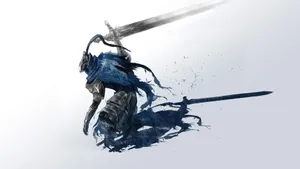 Artorias The Abysswalker In Battle Stance Wallpaper