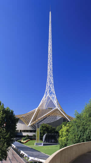 Arts Centre Melbourne Spire Wallpaper