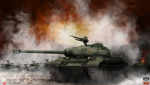 Artsy World Of Tanks Wallpaper