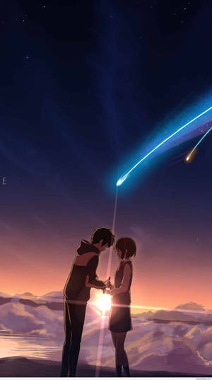 Artwork Kimi No Na Wa Phone Wallpaper