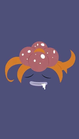 Artwork Showing Vileplume Before Evolving Wallpaper