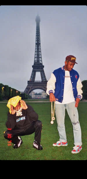 Asap Rocky And Tyler, Two Of The Best In The Rap Game. Wallpaper