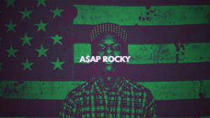 Asap Rocky Green Flag Wallpaper