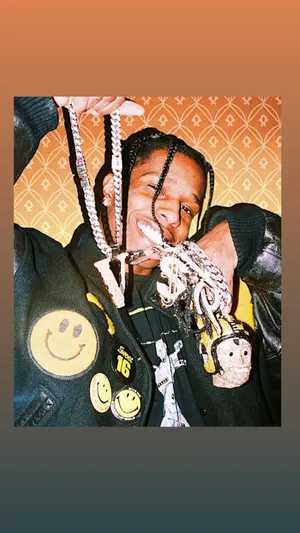 Asap Rocky Performing The Title Track From His Testing Album Wallpaper