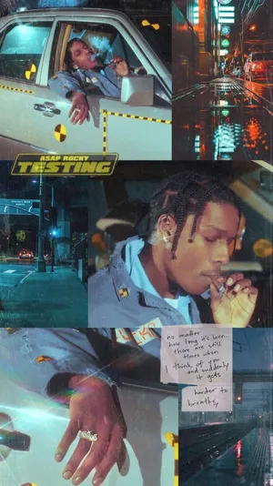 Asap Rocky Testing American Rapper Wallpaper