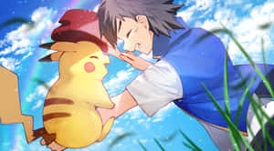 Ash And Pikachu, Inseparable Best Friends Wallpaper