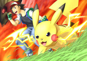 Ash And Pikachu's Adventure Wallpaper