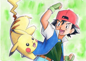 Ash Ketchum And Pikachu, Lifelong Best Friends. Wallpaper