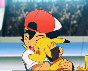 Ash Ketchum Sets Off On Adventure Through The World Of Pokémon Wallpaper