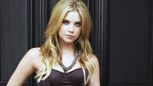 Ashley Benson With Swarovski Jewelry Wallpaper