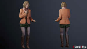 Ashley Graham - Key Character In Resident Evil Wallpaper