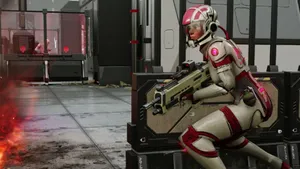 Ashley Williams Smiling On The Red Carpet Wallpaper