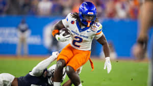 Ashton Jeanty Football Action Wallpaper