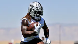 Ashton Jeanty Football Action Wallpaper