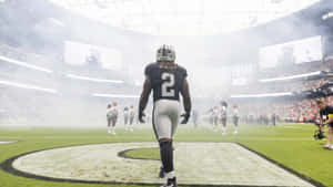 Ashton Jeanty Football Entrance Wallpaper