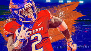 Ashton Jeanty Football Highlight Wallpaper