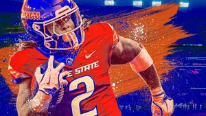 Ashton Jeanty Football Highlight Wallpaper