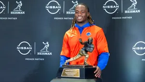 Ashton Jeanty Heisman Trophy Winner Wallpaper