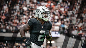Ashton Jeanty Raiders Action Wallpaper