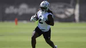Ashton Jeanty Running Drill Wallpaper