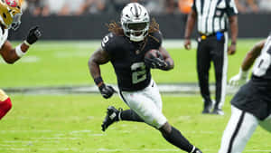 Ashton Jeanty Running Play Wallpaper