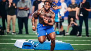 Ashton Jeanty Speed Drill Wallpaper