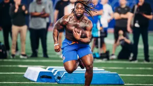Ashton Jeanty Speed Drill Wallpaper