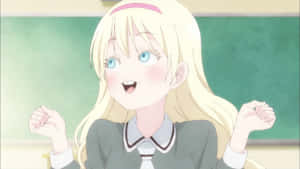 Asobi Asobase Olivia Anime Scene Wallpaper