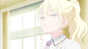 Asobi Asobase Olivia Glance Wallpaper