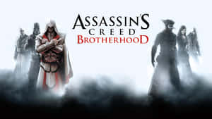 Assassin's Creed Brotherhood: Ezio Standing In Rome Wallpaper