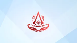 Assassin's Creed Elegant Gaming Logo Wallpaper