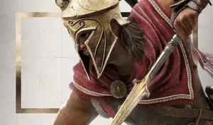 Assassin's Creed Hero Alexios Engaged In Action Wallpaper