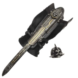 Assassin's Creed Hidden Blades In Action Wallpaper