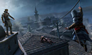 Assassin's Creed Revelations - Altair & Ezio In Istanbul Wallpaper