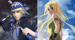 Assemble Of Iconic Final Fantasy Characters Wallpaper