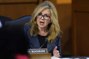 Assertive Marsha Blackburn Wallpaper