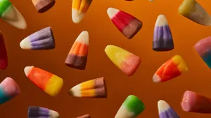 Assorted Candy Corn Varieties Wallpaper