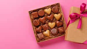 Assorted Chocolate Box Gift Wallpaper