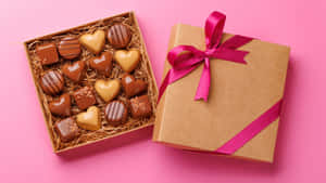 Assorted Chocolate Box Gift Wallpaper