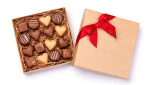 Assorted Chocolate Gift Box Wallpaper