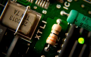 Assorted Electronic Components Wallpaper